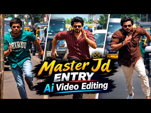 Trending Master JD Entry AI Video Editing Tutorial | Master Movie AI Video Editing Prompt | AI Video
