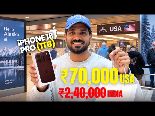 Buying iPhone 18 Pro: Price in USA? 🇺🇸
