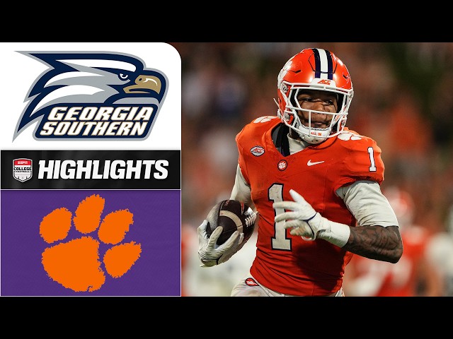 Georgia Southern Eagles vs. Clemson Tigers | Full Game Highlights | ESPN College Football