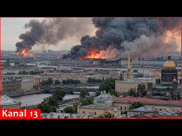 Initial attack by NATO on Russia: missile strike on St. Petersburg and major counteroffensive