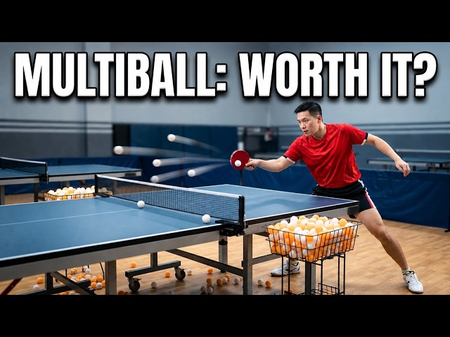 Is Multiball Training Effective for Your 🏓 Improvement?