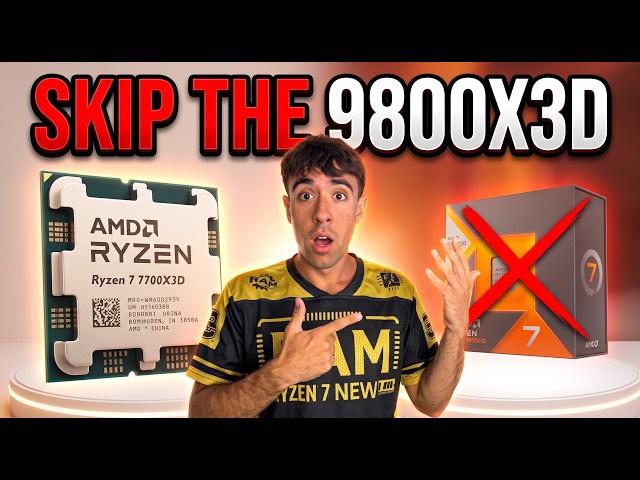 The Ryzen 7 7700X3D is the CPU You Should Actually Buy