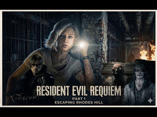 Resident Evil Requiem The Movie Part 1 – Escaping Rhodes Hill | 4K PC No Commentary