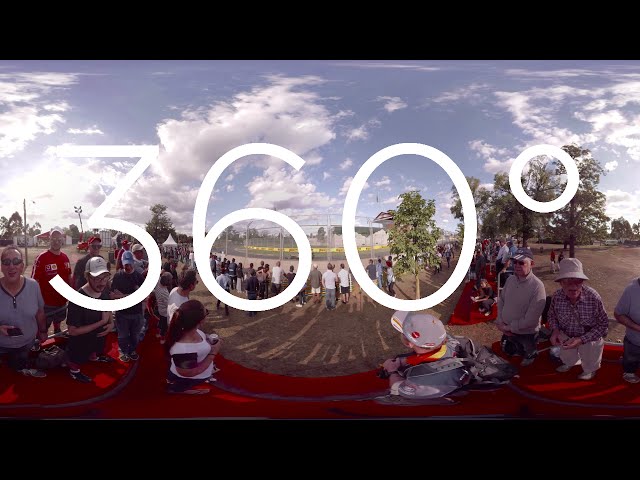 360° VIDEO - 2016 Formula 1 Australian Grand Prix Trackside Turn 5a (Whiteford)