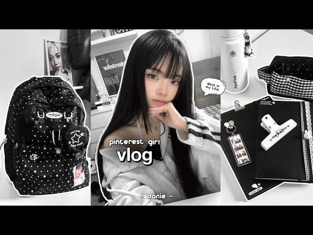 PRODUCTIVE days in my life 🖇️ : busy off-classes days, studying, hobby fair + school haul