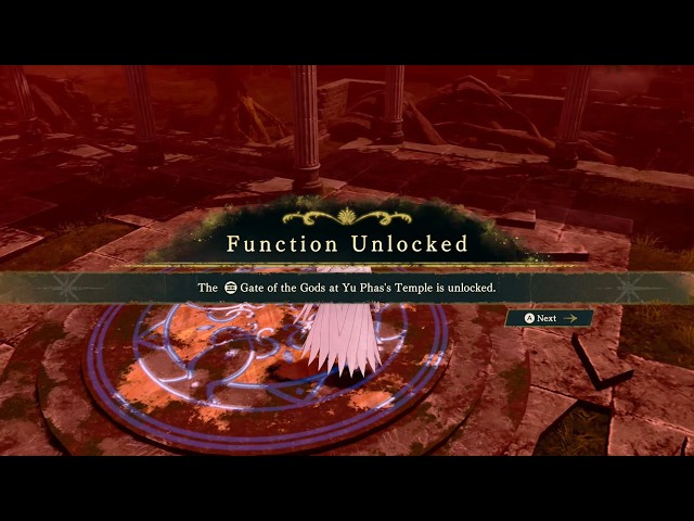 How To Re Unlock Theodora Path's Ahm Lu, Gate of The Gods at Yu Phas' Temple, During Part 3