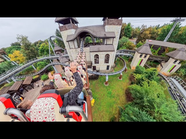 FLIES THROUGH THE STATION - Lech Coaster Back Row - Legendia Poland