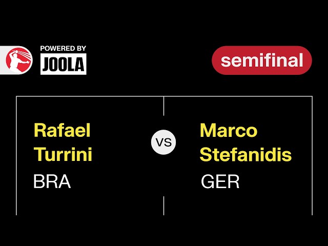 2026/09/29 TURRINI (2375 TTR) vs STEFANIDIS (2211 TTR) Semifinal