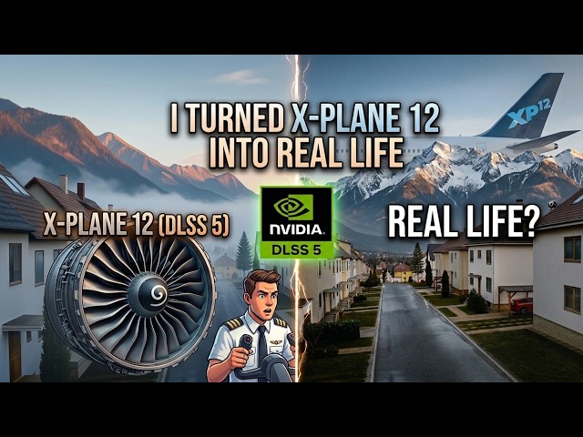 Is X-Plane 12 + DLSS 5 Actually Better Than MSFS 2024?