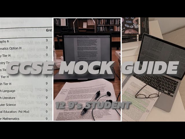 GCSE MOCKS Revision Guide | How to Ace Mocks (No Nonsense Guide)