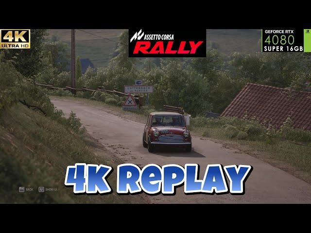 4K Replay | Assetto Corsa Rally | Mini Cooper S #pc #4k #minicooper
