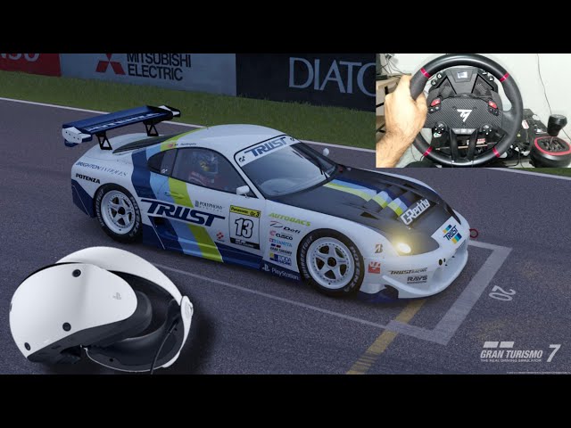Toyota Supra GT500 '97 - Gran Turismo 7 (VR2 NO HUD) - Thrustmaster T598 PS5 Gameplay !