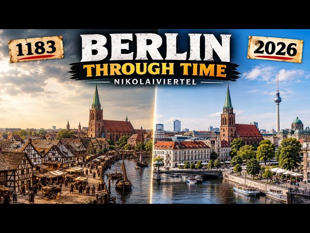 Berlin's Evolution Through Time (1183–2026) | 843 Years in 8K Timelapse