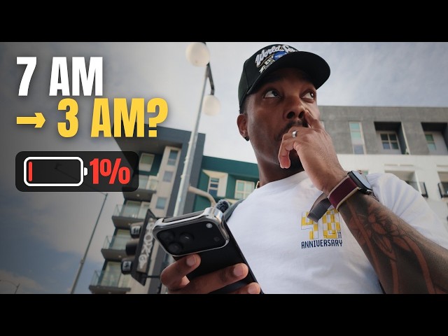 iPhone 18 Pro Max - Real Day in My Life (Camera & Battery Test)