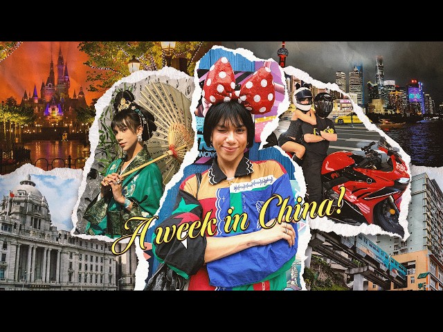 CHINA VLOG! | SHANGHAI & CHONGQING | mimiyuuuh ❤︎⁠