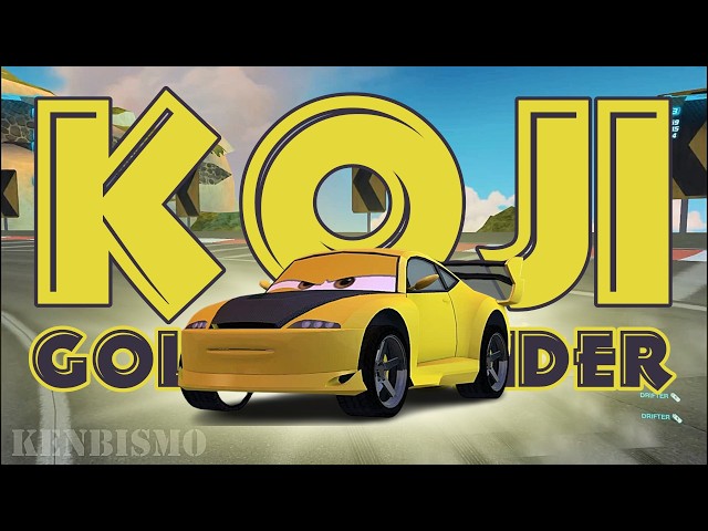 Koji Golden Glider - Mountain Run - Extreme Speed - Cars 2 Project Trilogy Pack 2 Mod