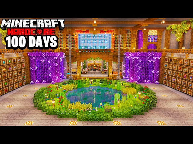 I Survived 100 Days UNDERGROUND in Minecraft Hardcore