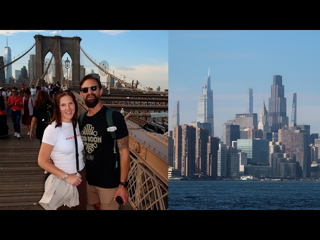 Our Last Day In New York! | First Time Taking The Subway, Walking The Brooklyn Bridge & Oh Mary!