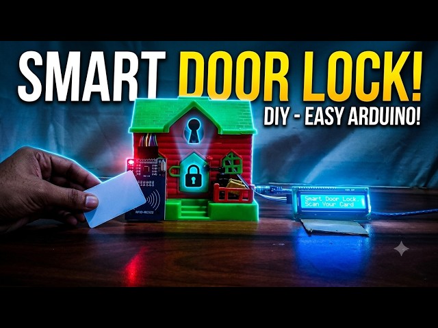DIY Smart RFID Door Lock using Arduino | Home Security Project