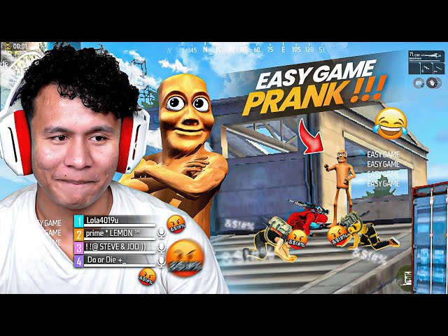 Easy Game Pranks on Randoms 😁 Angry Dila Diya 🤐 Tonde Gamer