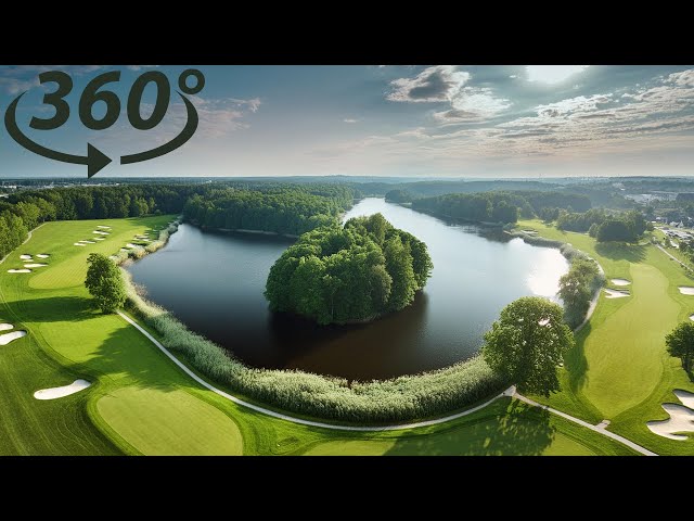 Epic 360° Drone Footage Over Kay Park & Burns Monument Centre | Insta360 X4 on DJI Mavic 3
