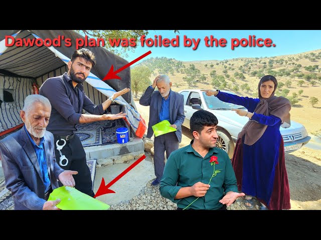 🚔  Arezo's ex-husband and the old man were surprised; the police foiled their plan!