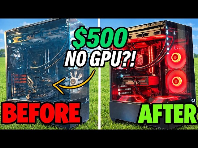 I Bought a $500 Gaming PC With NO GPU... | Flipping PCs Until I Get My Dream Gaming PC [EP 7]