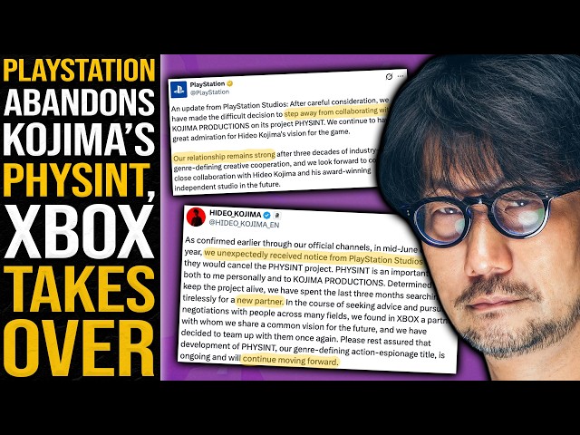 PlayStation Abandons Kojima’s PHYSINT, Xbox Takes Over - Inside Games Daily
