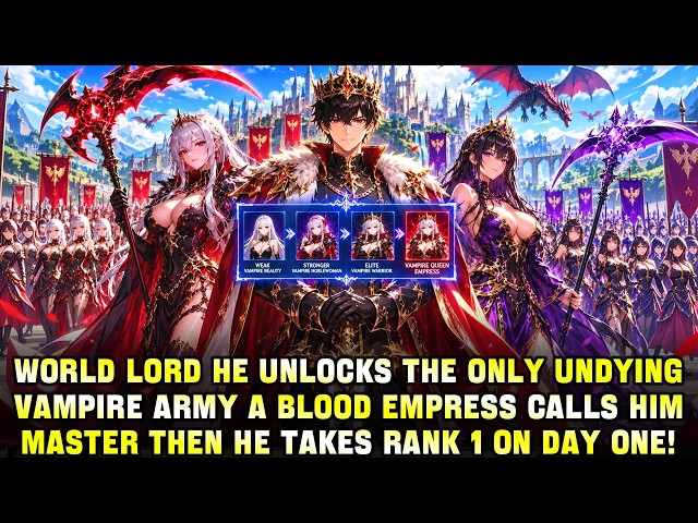 He Gets the Vampire Empress at the Start and Summons an Endless Vampire Army to Rule All Continents!