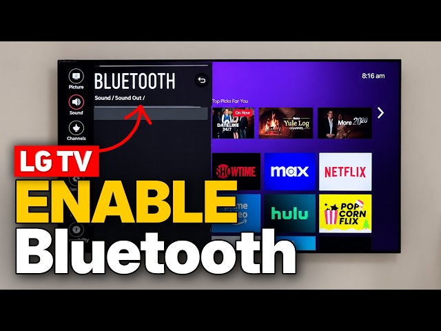 How to Enable Bluetooth on LG Smart TV – Connect Headphones, Speakers & Soundbar