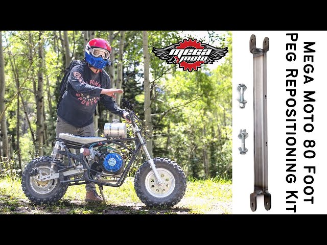 Mega Moto 80 Foot Peg Repositioning Kit