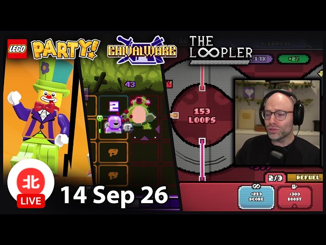 LEGO Party! / Chivalware / The Loopler - 14 Sep 2026 - Unofficial Northernlion VOD