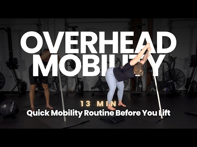Shoulder Mobility for Weightlifting | Quick Overhead Warm-Up