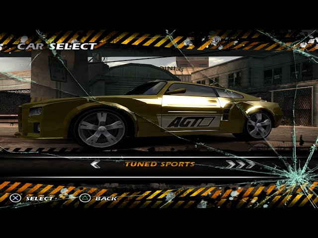 Burnout Dominator All Vehicles [PS2]