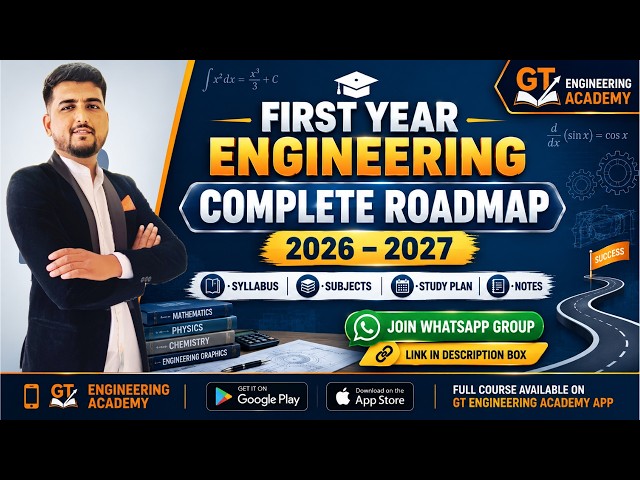FIRST YEAR ENGINEERING 2026–27 | COMPLETE ROADMAP