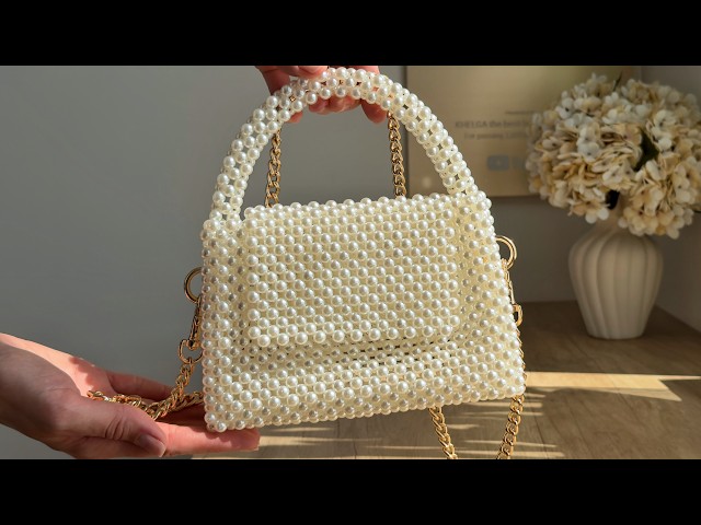 DIY Pearl Bag Tutorial | Full Bead Weaving Masterclass