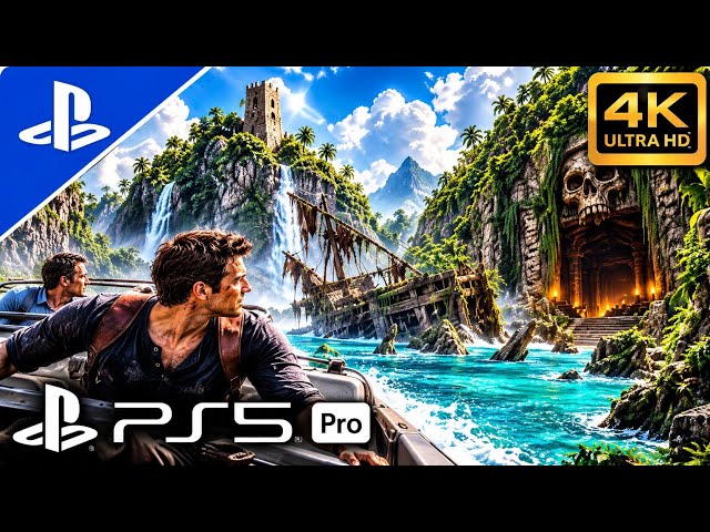 HUNTING LOST TREASURE ON A MYSTERIOUS ISLAND | UNCHARTED 4 – PS5 PRO™ GAMEPLAY | 4K 60FPS