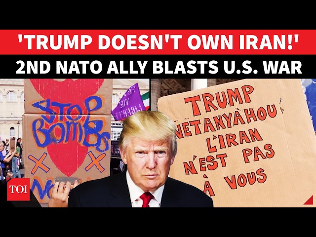 'Iran Not Your Property:' 2nd NATO Nation Erupts Against US; Blasts 'War Criminals' Trump, Netanyahu