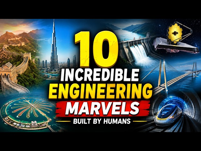 10 Incredible Engineering Marvels Humans Actually Built #documentary #ai #technology