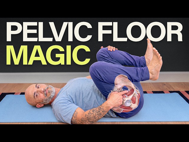 Relaxed and Happy Pelvic Floor Stretch Routine