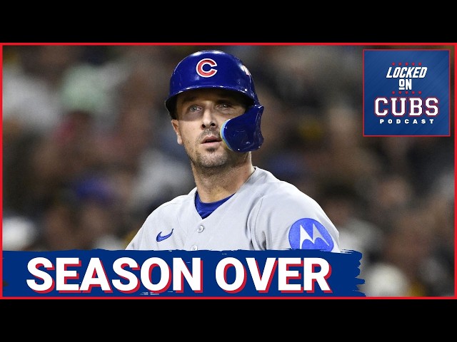 SEASON OVER for the Chicago Cubs (LIVE)