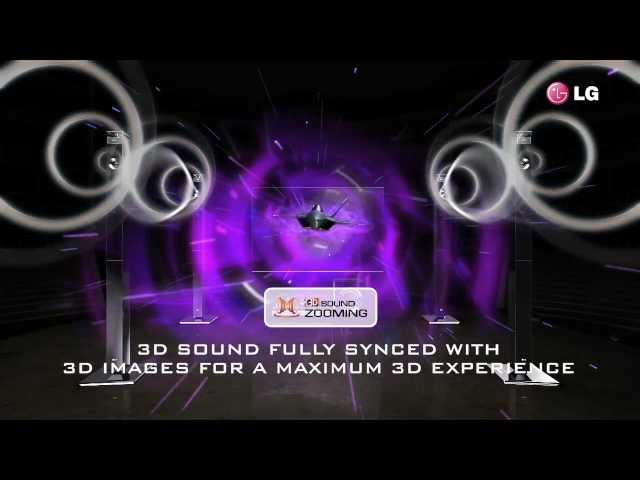 NEW LG Cinema 3D Surround Sound Home Theatre. 9.1 3D Sound Experience.