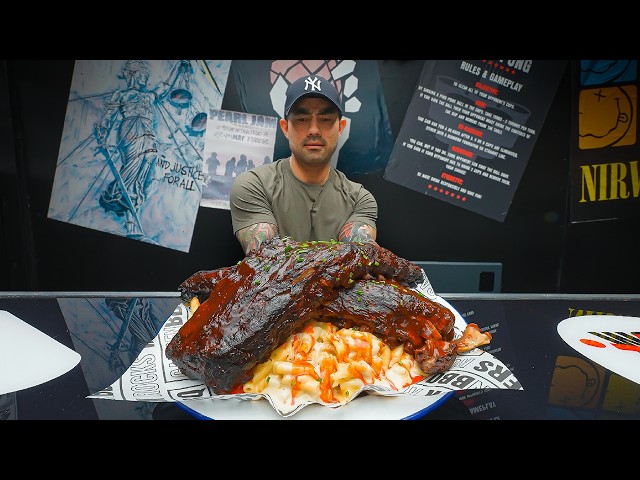 London’s MEATIEST Giant BBQ Ribs Challenge Most People FAIL!