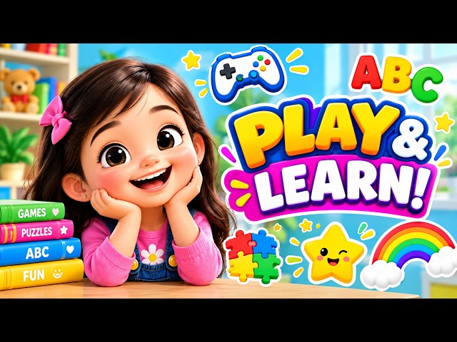 Fun Learning Videos for Kids | ABC Phonics, Good Habits, Guessing Quiz & School Adventure