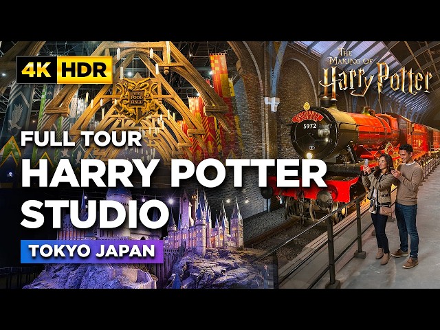 Full Tour of HARRY POTTER STUDIO Tokyo Japan | Must-Visit Indoor Attraction | Real-Life Hogwarts