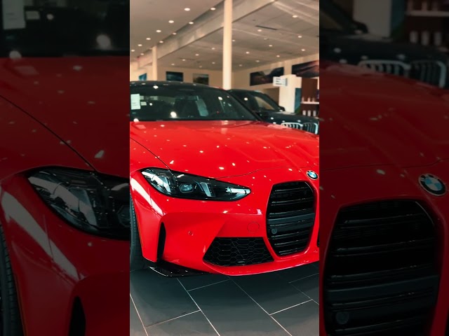 The Dreamy Red BMW M3 Competition