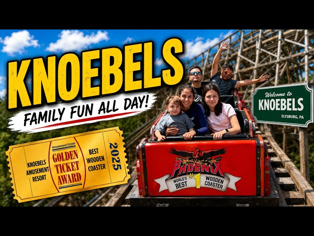 Knoebels 100 - Full POVs of every coaster!!!