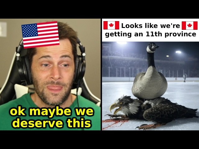 American Reacts to Canadian Memes