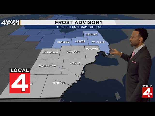Metro Detroit weather forecast, Oct. 5, 2026  -- 11 p.m. Update