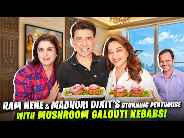 Inside Ram & Madhuri's Lavish Art-Filled Penthouse! Ram's New Book, Love Story & Mushroom Galouti!
